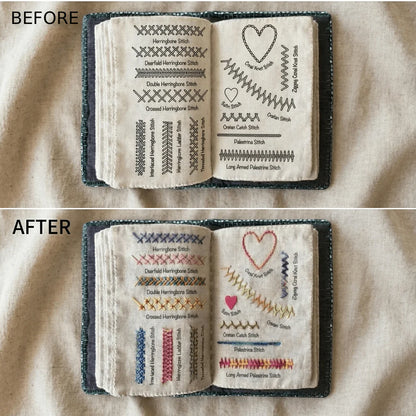 Oryvo.™ - Embroidery Stitch Book